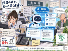 電話対応「苦手」6割超　「AI電話」で業務負担軽減へ　大田区の実証実験で見えた課題