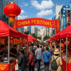 東京・渋谷で中国フェス開催 「ガチ中華」など、6日まで