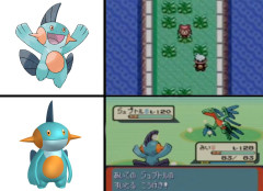 【ポケモン】まあ４倍弱点でもこのレベル差だし威力低いすいといるだしなんとかなるだろ…