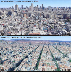 外国人「実は東京よりも人口密度の高い都市がヨーロッパにある」