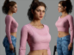 【悲報】GTA6の女主人公さん、ちょっと体型がリアルすぎる😰