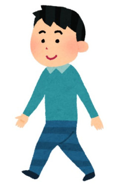1日に歩く歩数が少ないと田舎者だと言う調査結果