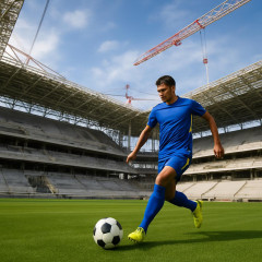 モンテディオ新スタジアム工事順調 選手と8m超臨場感の舞台が2028年開業へ   #サッカー |  清田信者歯軋りｗｗｗｗｗｗｗｗｗｗｗｗｗｗｗ  |  山形の人って楽天には興味ないのかな