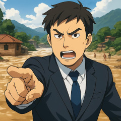 サンデモ「ネパール洪水は日本にも責任があるぞ💢💢」   |  sssp://img.5ch.io/ico/kuma.gif