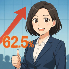 高市内閣支持率６２．５％（＋３．３）   #速報 |  今予算40兆円超過しても平気だと思う高市を