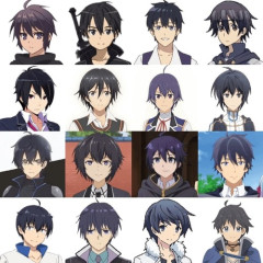 【画像】外国人「なんでラノベアニメって20年間主人公の容姿使い回してるわけ？」