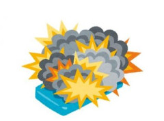 【緊急画像】バッテリー、枕元で爆発！！！