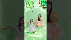 【バトル】いけ️マジカルリーフ川本笑瑠&ニャオハ(板倉可奈)相性バッチリ( ◜ω◝ )️#アニポケ#キュートなキューたい#CUTIESTREET