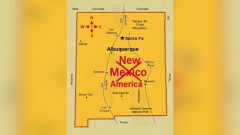 トランプおやびん、ニューメキシコ州を「ニューアメリカ州」と改名した地図を公開wwwwwww