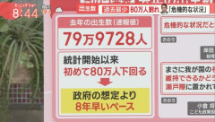 【悲報】少子化予測がゲロ甘すぎて草ｗｗｗｗ日本もう終わり