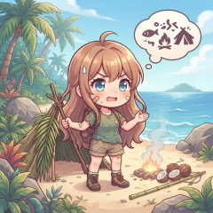 【もしも】赤ちゃんだけで無人島に置かれたら、新しい言語は生まれると思う？