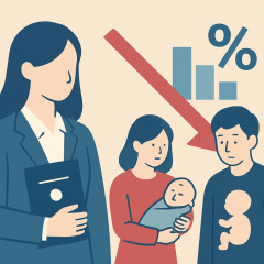 少子化の理由、大卒女性が増えたから？ 「影響わずか5%」京大分析