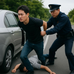 あおり運転注意され男性を車で引きずったか 殺人未遂容疑で25歳男逮捕 長柄町   #千葉 |  あおり運転はされる方が100%悪い
