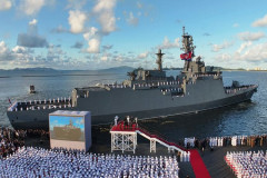 北朝鮮で2隻目の新型駆逐艦「姜健」が就役、5千トン級で日本海で活動…核武装化目指す方針！