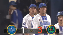 ベイスターズ 1－3 スワローズ　9回レイノルズ4四球の大乱調...同点に追いつくも延長10回敗戦