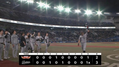9月8日　ロッテ３－２楽天　先発田中が7回無失点の好投！9回同点に追いつかれるも山口が今季3度目のサヨナラを決め連勝！
