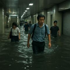 1時間104ミリの雨、東海豪雨時上回る 地下街にも水   #名古屋 |  ガチ詳しい人に聞きたいんだけど、  |  いやいや東海豪雨に比べりゃ序の口でしょ。