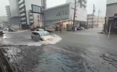 【悲報】名古屋市中心部、水没・・・・