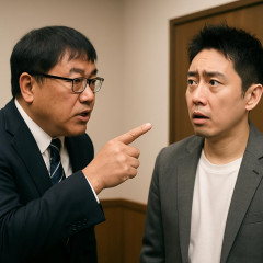 カンニング竹山「お笑いが政治なんか口出したら終わり」「二流、三流のヤツがやる。仕事がなくなったヤツがやる」アンガ田中に忠告