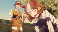 【ウマ娘】ベルノとキタハラの砂浜トレーニング