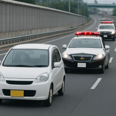 東京外環道で逆走車を警察車両が追跡 現在も逃走中 女性運転手は警察の職務質問に応じず突然発進 千葉・市川市   |  なんかきた