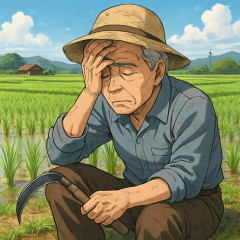 「もう米農家辞める」 高齢化と値下げで   |  なんでお前らが米農家にここまで憎しみを向けるのかさっぱりわからんよ