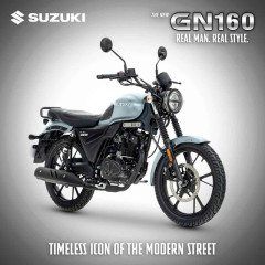 スズキがGN125の後継機種GN160発売を発表！