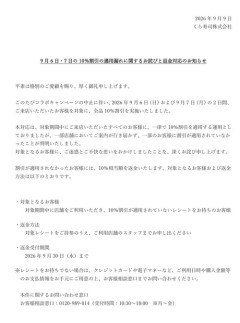 【朗報】炎上のくら寿司、返金の神対応ｗｗｗｗ