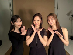 山下瞳月『デコルテを出します!!』菅原咲月『肩出しします!!』藤嶌果歩『...』
