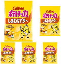Amazonで｢ポテトチップス ビッグバッグ しあわせバタ～160g×12袋｣が2740円(1袋228円)
