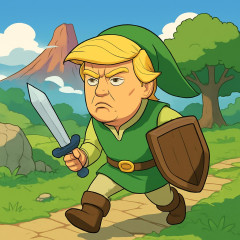 「完全に舐めている」日本政府の抗議を完全無視！トランプ大統領が「ゼルダの伝説 時オカ」風動画「トランプの伝説」を公開   #米国