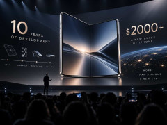 Apple初の折り畳みiPhone、開発10年でついに登場へ　価格は30万円超えか