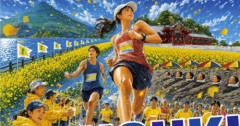 【困惑】「菜の花がおかしい」マラソン大会ポスター、生成AI使用が判明