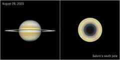 土星の南極を取り囲む十角形のパターンを発見…ハッブル宇宙望遠鏡や地上からの観測で！
