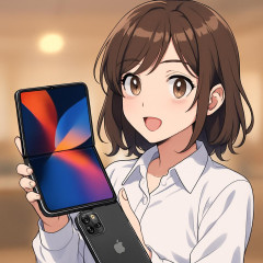 Apple、待望の折りたたみiPhone発表‼価格は36万4800円～57万4800円