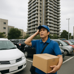 宅配、駐車場不足を嘆く業者「仕事にならない」 行政も対策   #タワマン