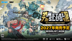 『METAL SLUG ULTIMATE COLLECTION』2027年発売決定！歴代9作品＋幻のロケテスト版を収録、移植開発はエムツーが担当