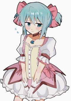 【画像】まどかの格好をさせたさやかちゃん、何故か流行るwwwwww