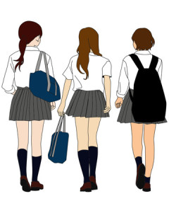 【画像】どっちのJKの生脚にスリスリしたい？ｗｗｗｗ
