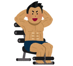 翌日動かせなくなるほど筋トレしている友達がいるんだｗｗ