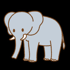 【画像】ゾウのお胸がこちらｗｗｗｗｗｗｗｗｗｗｗｗｗｗｗｗ