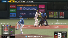 本日の確信弾は柳田悠岐！！第14号先制ソロホームラン