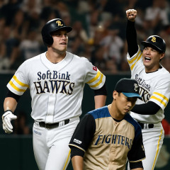 パ･リーグ H 5-4 F  ホークス連勝 近藤26号先制HR、栗原37号2ラン、上沢6回3失点 日本ハム連敗   #野球 |  ソフトバンクと相当な差があるなw  |  チ〇ンバンクのせいでパ・リーグをぶっ壊れた