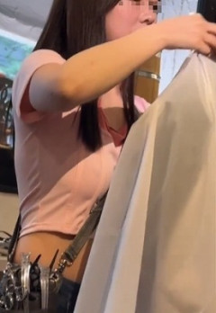 【動画】美容師女さんがイケメンに触れた結果wwww