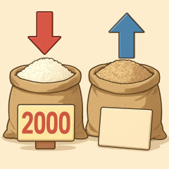新米の方が３割安い逆転現象「2000円を切る店も」古米は売るほど赤字も選択肢なし