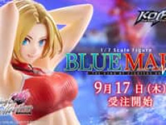【ザ・キング・オブ・ファイターズ】ゴールデンヘッド「ブルー・マリー」フィギュア【17日予約開始】