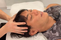 【朗報】ショートスリーパー堀大輔さん、整体師とのコラボ撮影で気持ちよくなりしっかり寝てしまうｗｗｗｗｗｗｗ