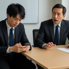 「何がそんなに観たいの？」会議中も机の下でスマホをいじる20代部下。40代上司が絶句、若者たちのスクリーンタイム   #FORZA