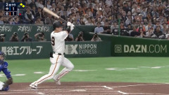 松本剛、打率.273 3本 24打点 16盗塁 OPS.658←規定打席到達