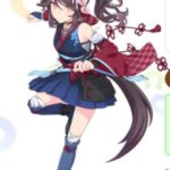 【ウマ娘】なんでクナイ持ってるように見えるんだろうファレノプシス